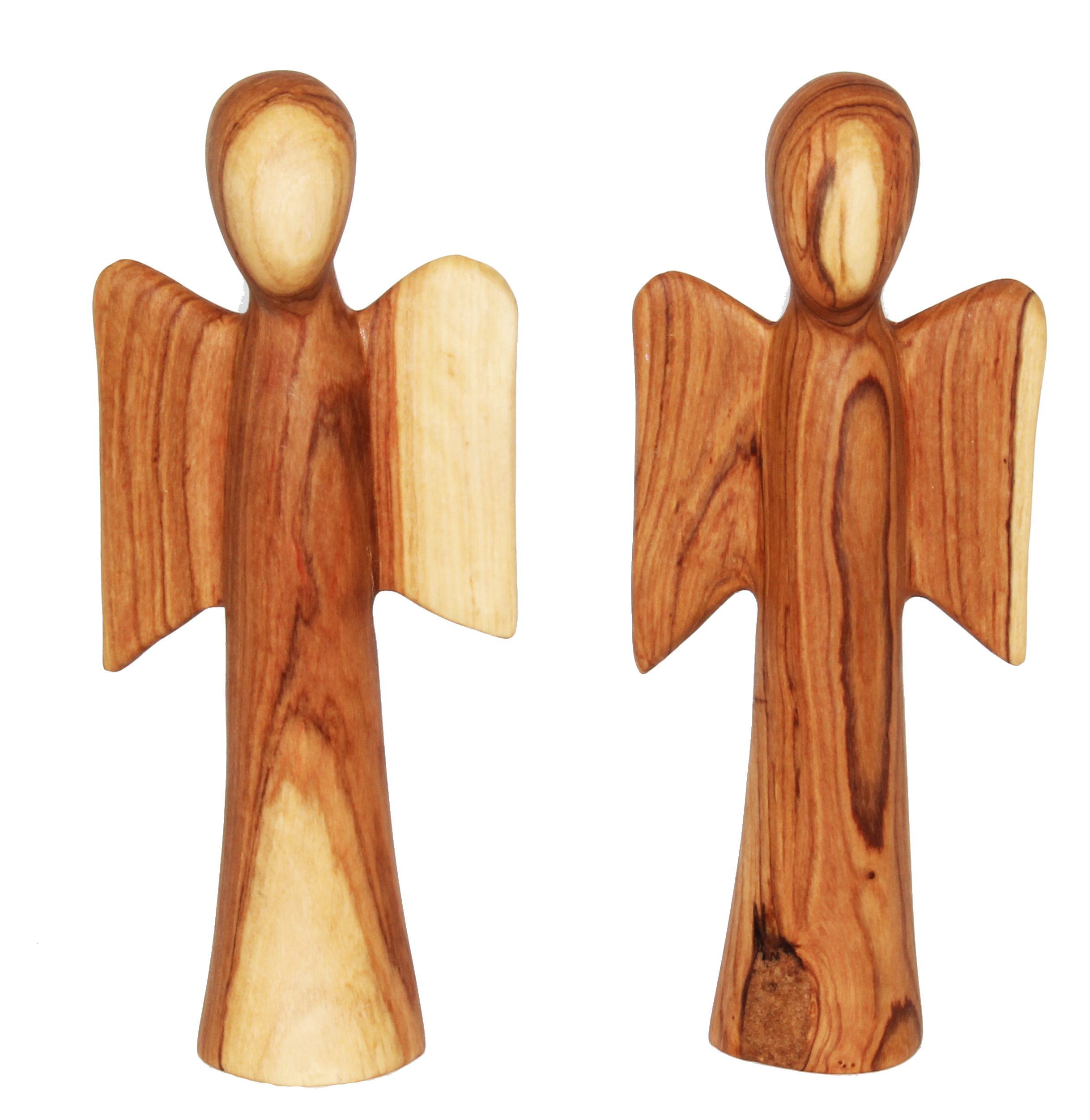 Engel Olivenholz 8 - 9 cm